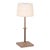 The Poldina Classic cordless, rechargeable battery lamp by Zafferano reimagines the traditional table lamp with a...