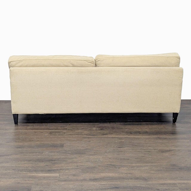 2010s Pier 1 Imports 3-Seat Beige Sofa - Comfortable Seating for Any Living Room For Sale - Image 5 of 10