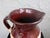 Ceramic Vintage American Two-Tone Pottery Water Jug Pitcher in Brown & Cream Glaze For Sale - Image 7 of 8