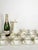 White Porcelain Coffee Service, France, 20th Century, Set of 18 For Sale - Image 4 of 18