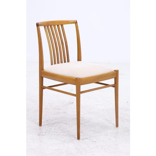 Brown Mid-Century Dining Chairs, Set of 3 For Sale - Image 8 of 10