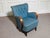Art Nouveau Swedish Club Chair, 1940s For Sale - Image 4 of 9