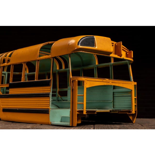 Vintage School Bus Structural Salesman Sample Model For Sale - Image 9 of 12