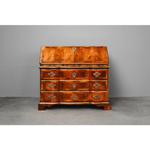 Baroque Baroque Style Slant-Folding Secretary For Sale - Image 3 of 18