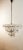 Silver Square Glass Ceiling Light For Sale - Image 8 of 17