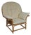 Rattan Bamboo Lounge Chair, 1970s For Sale