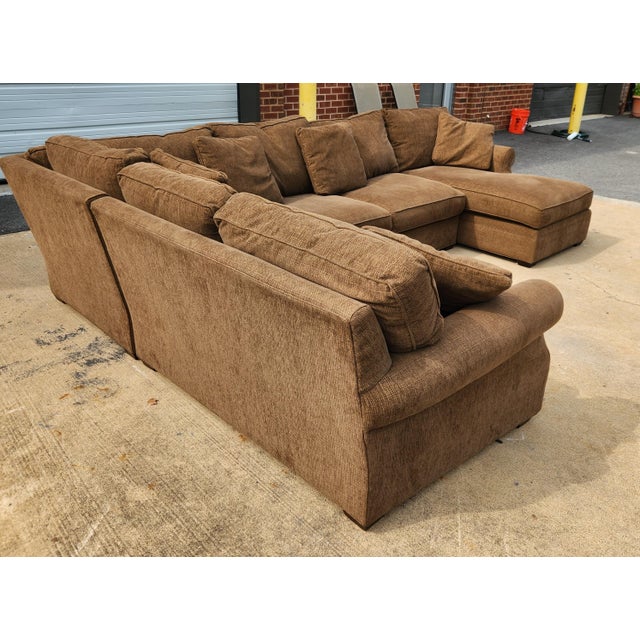 Arhaus Camden Collection Four-Piece Sleeper Sectional Sofa For Sale In Washington DC - Image 6 of 10