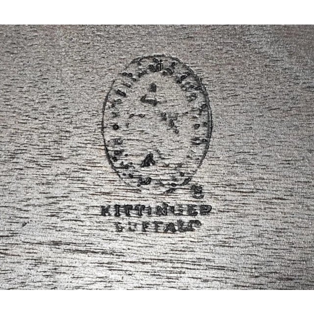 Late 20th Century Pair of Kittinger Williamsburg Mahogany Chippendale End Tables Night Stands Cw 57 For Sale - Image 14 of 15