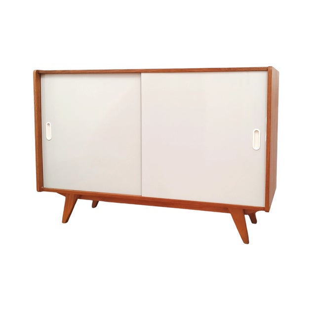 Czechoslovakian Cabinet attributed to J. Jiroutek for Interior Prague, 1960s For Sale - Image 12 of 12