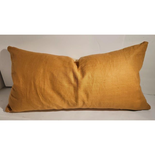 1940s Navajo Indian Weaving Bolster For Sale - Image 5 of 5