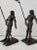 Early 20th Century Antique European Medieval Knight Iron Figures - a Pair For Sale - Image 5 of 11