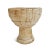 Beautiful old vintage Indian hand carved wood mortar cup. Originally used to grind India spices for cooking. Each is...