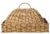 Traditional Square Wicker Domed Cloche For Sale - Image 3 of 3