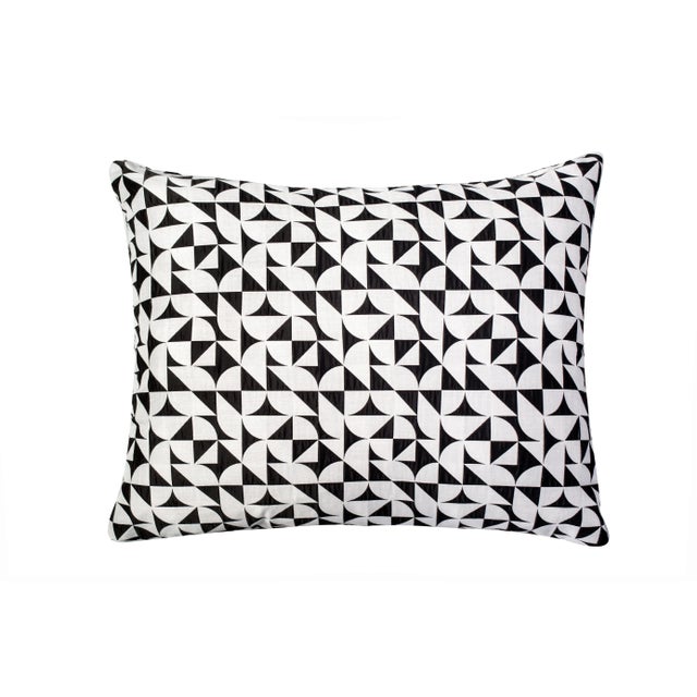 Brasilia Pattern Cushion by Casa Botelho For Sale - Image 6 of 12