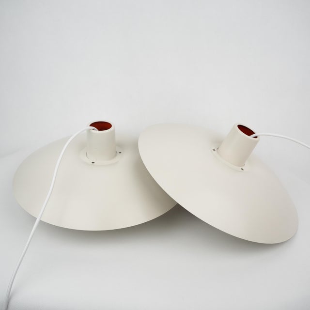 Vintage PH 4/3 Pendant Lamps by Poul Henningsen for Louis Poulsen, 1966, Set of 2 For Sale - Image 3 of 13
