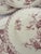 Gien Antique 19th Century Plates in Ironstone Red Honeysuckle and Earthenware from Gien, 1890s, Set of 6 For Sale - Image 4 of 8