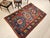 Antique Caucasian Kazak Rug, Hand-Knotted Wool Pile, Geometric Design, Red & Blue, 5' x 7' For Sale - Image 12 of 12