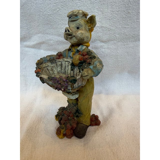 Ceramic Piggy Business Card Holder For Sale In Los Angeles - Image 6 of 8