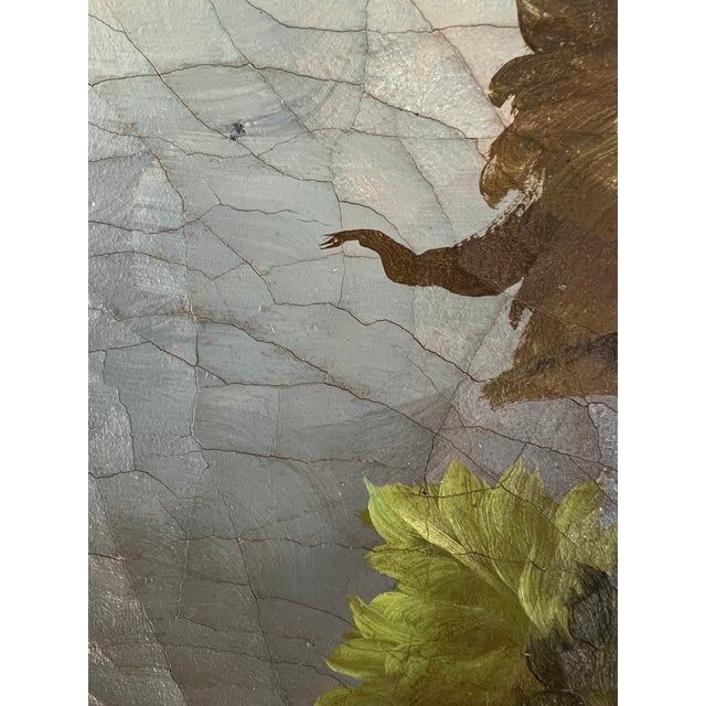 1980s Large Signed Dutch Master-Inspired Floral Still Life Oil Painting on Canvas, Framed For Sale - Image 13 of 18