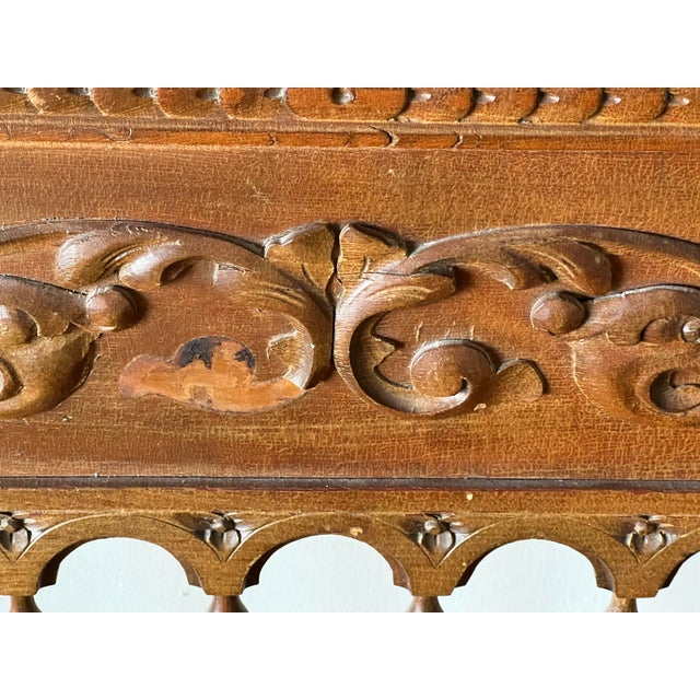 Antique Spanish Colonial Armless Bench For Sale - Image 11 of 11