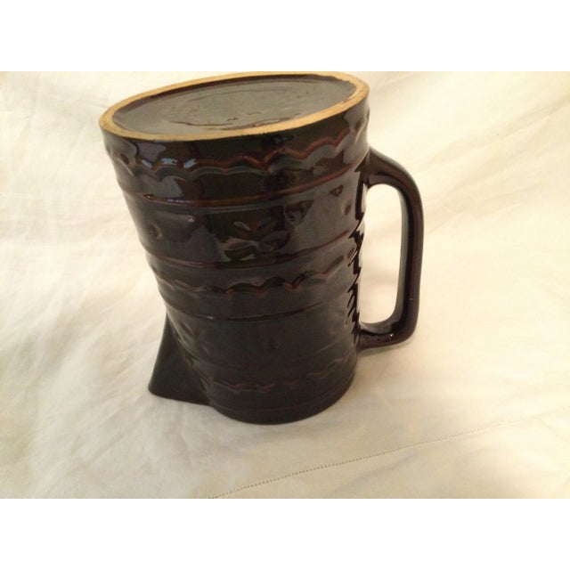 MidCentury Modern Daisy & Dot MarCrest Stoneware Pitcher Chairish