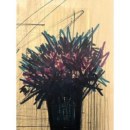 Bernard Buffet, Composition, Color Lithograph, 20th Century For Sale - Image 7 of 11