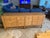 Wood Stunning Vintage Pencil Rattan 12-Drawer Dresser Sideboard For Sale - Image 7 of 7