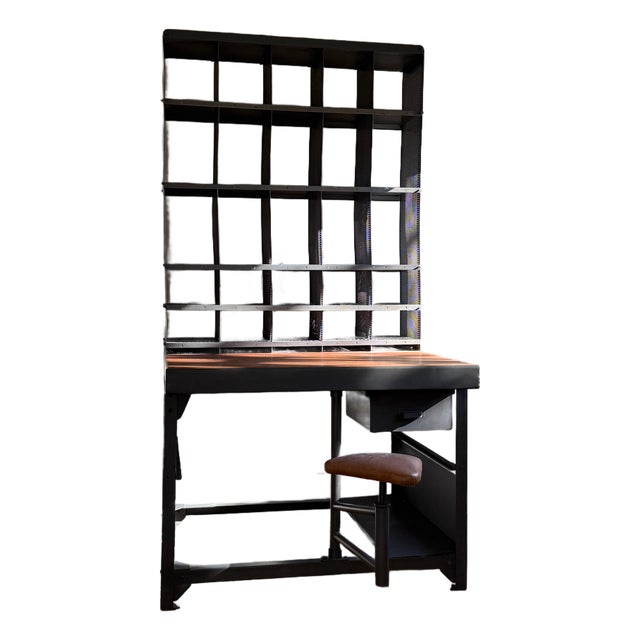 Rh Restoration Hardware 1930s Style Postal Desk For Sale