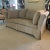 Champagne Champagne Flare Arm Sofa For Sale - Image 8 of 10