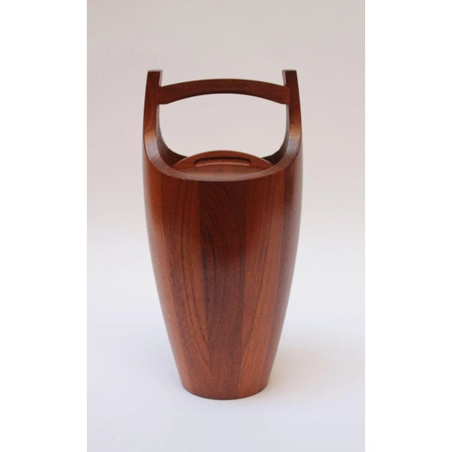 Jens Quistgaard for Dansk Denmark Teak Ice Bucket For Sale - Image 13 of 13