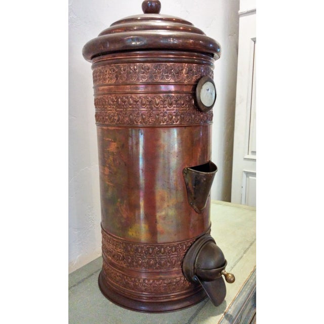 Antique Copper Coffee Bean Dispenser Chairish