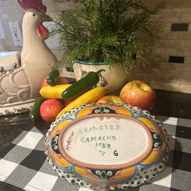 Mexican Mid 20th Century Mexican Bowl Pottery For Sale - Image 3 of 4