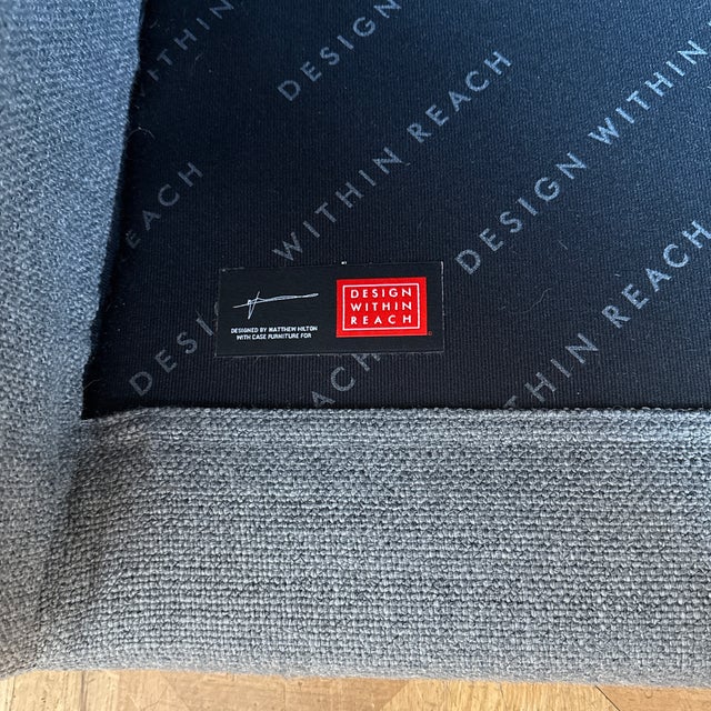 Matthew Hilton for Design Within Reach Kelston Right Chaise Sectional Sofa For Sale - Image 11 of 12