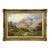 Sheep by River in Mountains of Lake District England - Original Oil on Canvas 1990 Circa For Sale