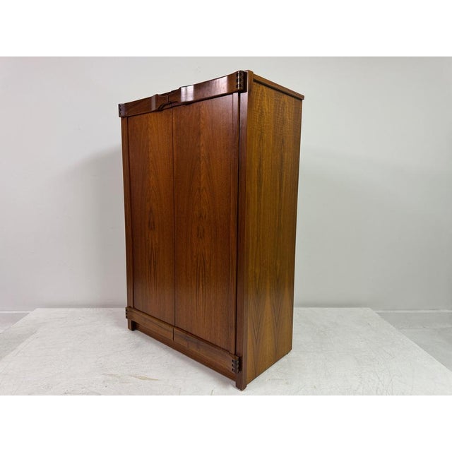 Vintage Walnut Cabinet by Franz Xaver Sproll, 1970s For Sale - Image 13 of 18
