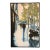 Modern Parisian Saint Germain Des Pres Impressionistic Blue Cityscape Giclee on Canvas For Sale