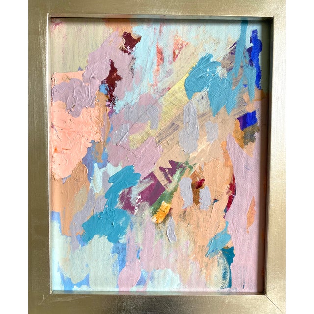 Abstract Expressionism "Summer Stirrings" 2026 Framed Painting by Jessalin Beutler For Sale - Image 3 of 3
