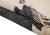 Contemporary Premium Flat-Weave Moroccan Wool Rug | 10'5" X 6'8" | One of a Kind For Sale - Image 3 of 7