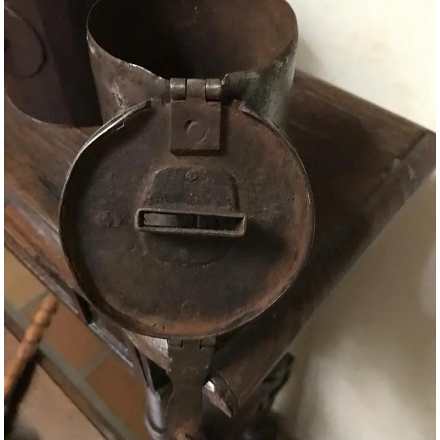 17th Century Collect Pot in Iron, 1650s For Sale - Image 4 of 7