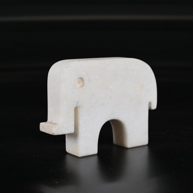 Italian Carrara Marble Animals Sculpture from Fratelli Mannelli, Italy, 1970s, Set of 3 For Sale - Image 16 of 18
