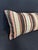 Turkish Hemp Pillow Cushion Natural Beige Black Cushion Cover 14x40 #30442 Enhance your home decor with our Kilim Pillow...