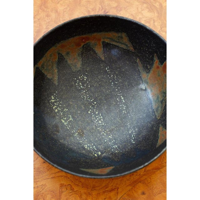 Rörstrand Stoneware Bowl from Carl-Harry Stålhane, Sweden, 1950s For Sale - Image 4 of 9