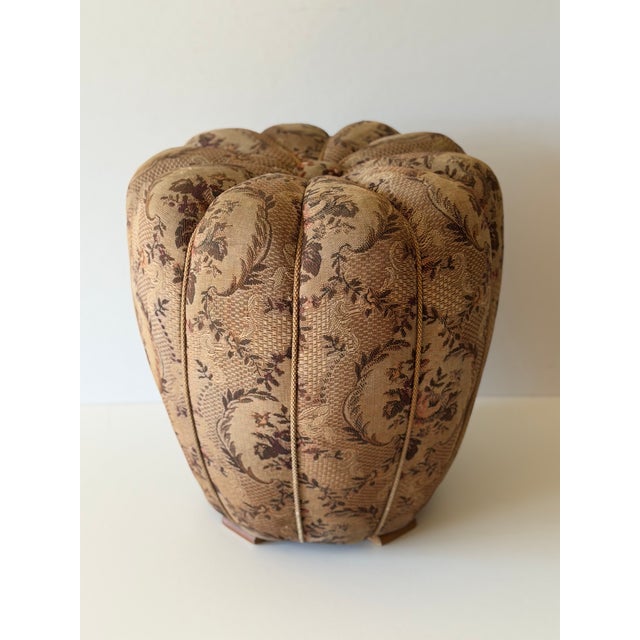 Ottoman by Jindrich Halabala for Cesky Nabytek, Former Czechoslovakia, 1956 For Sale - Image 14 of 18