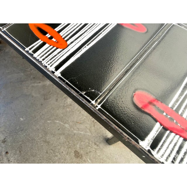 Ceramic Glazed Ceramic Coffee Table by Robert & Jean Cloutier ZG2, 1970s For Sale - Image 7 of 18