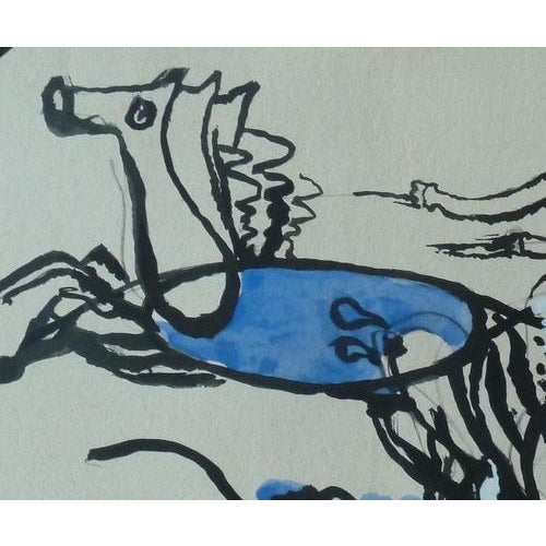 Modern Georges Braque, The Greek Chariot, Lithograph For Sale - Image 3 of 5