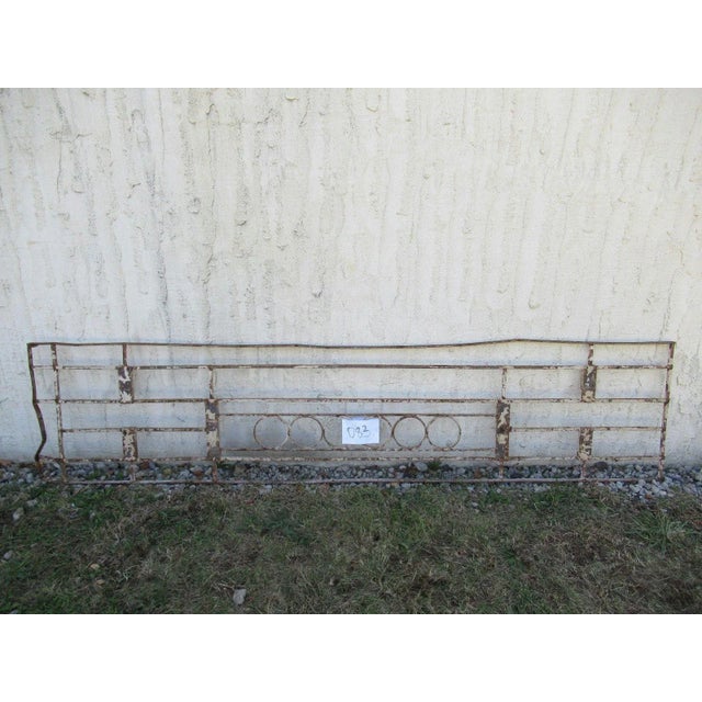 Wonderful piece of Architecture. Heavy, tight and sturdy.. piece does show signs of age related wear including rust,...