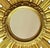 Glass Wenz Giltwood Sunburst Mirror, Germany, 1960s For Sale - Image 7 of 13