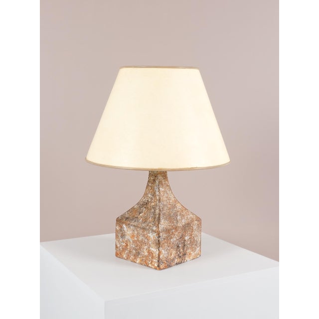 Ceramic Mid-Century Sculptural Ceramic Lamp, France, 1960 For Sale - Image 7 of 9