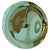 Green Sculptural Concave Mirror, 2020s For Sale - Image 9 of 9