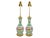 A beautiful pair of French Neoclassical Paris porcelain urns mounted as table lamps, dating to the early to mid-19th...